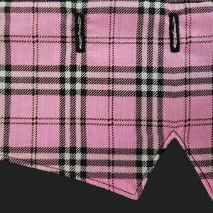 CUSTOM equestrian Shadbelly POINTS "PARIS" PINK PLAID NEW sizes S, M, L, XL